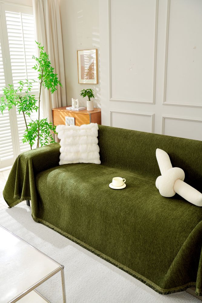 Sofa Throw - Elligate - Green