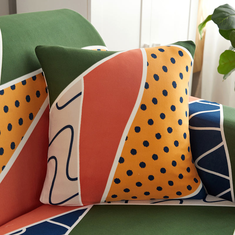 Sofa Cover - Geo Chic - Adaptable & Expandable