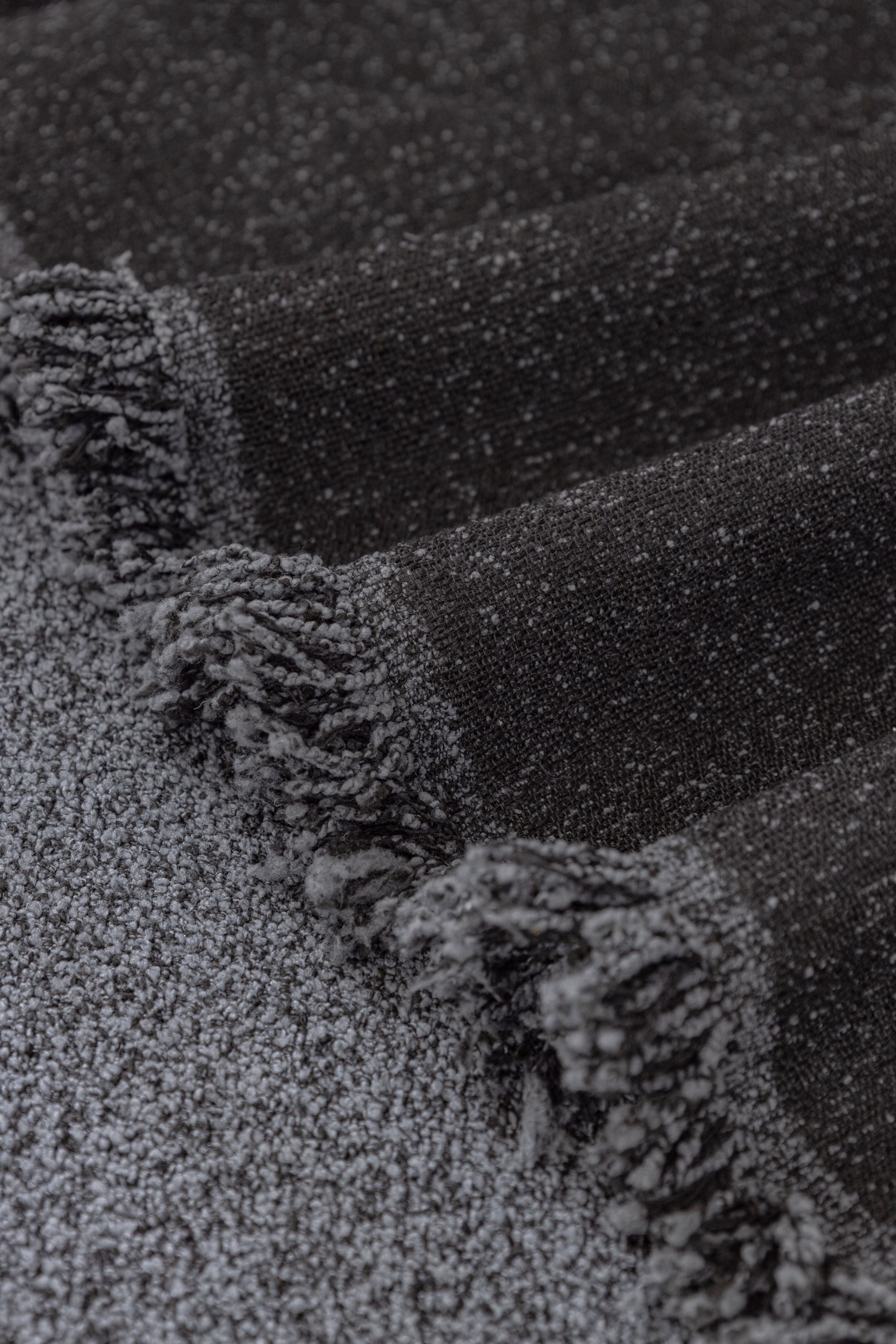 Sofa Throw - Pixlane - Dark Gray