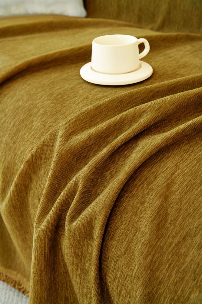 Sofa Throw - Elligate - Brown