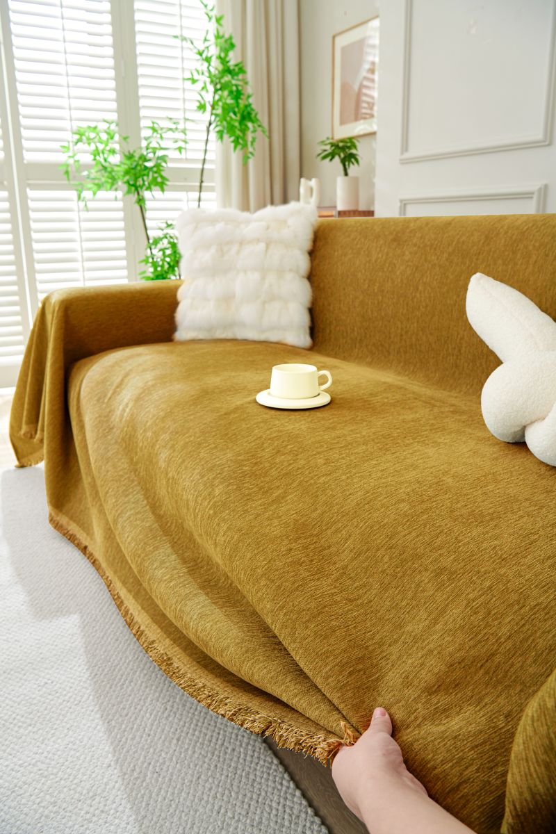 Sofa Throw - Elligate - Brown