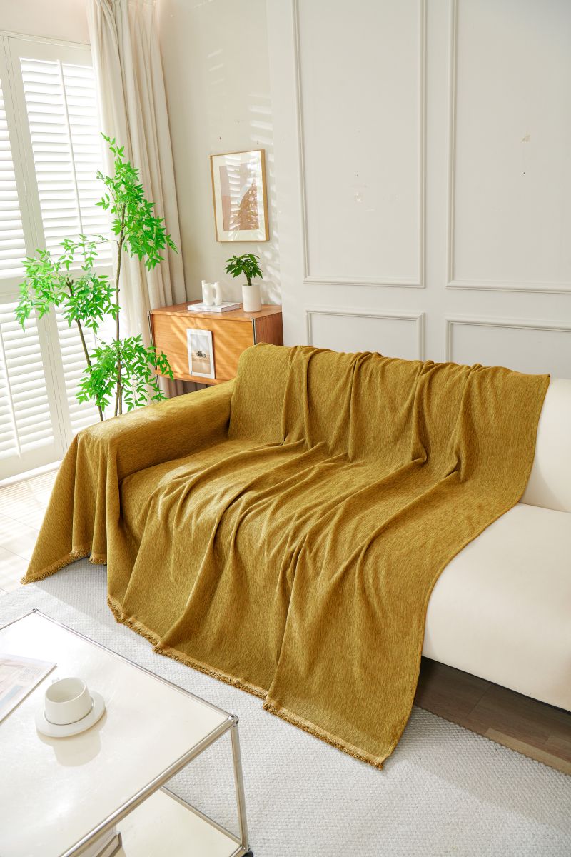 Sofa Throw - Elligate - Brown