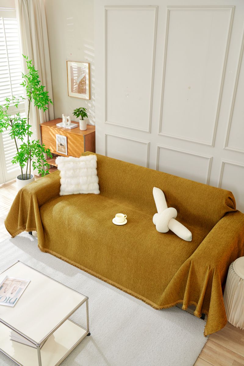Sofa Throw - Elligate - Brown