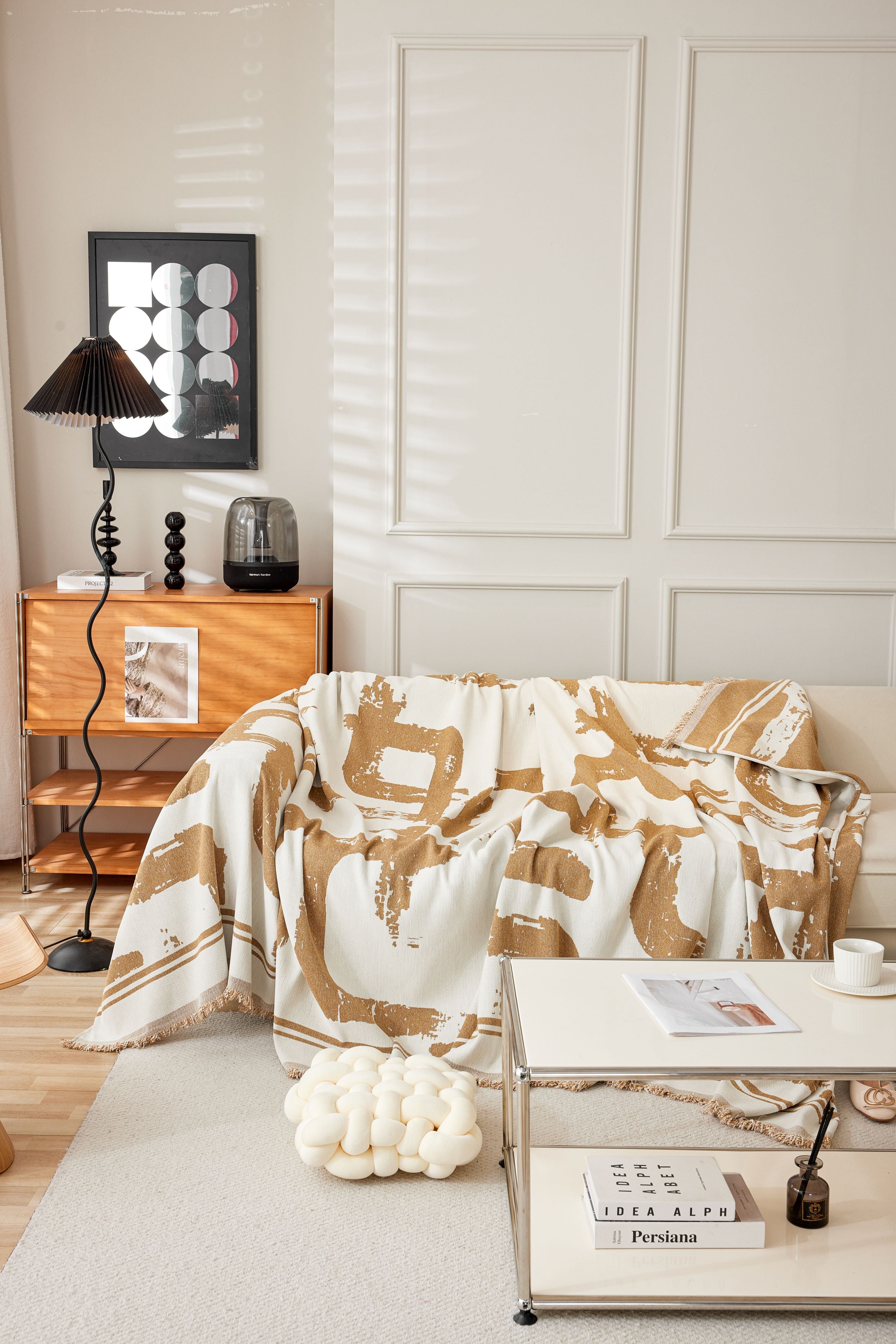 Sofa Throw - Skymoore - Khaki