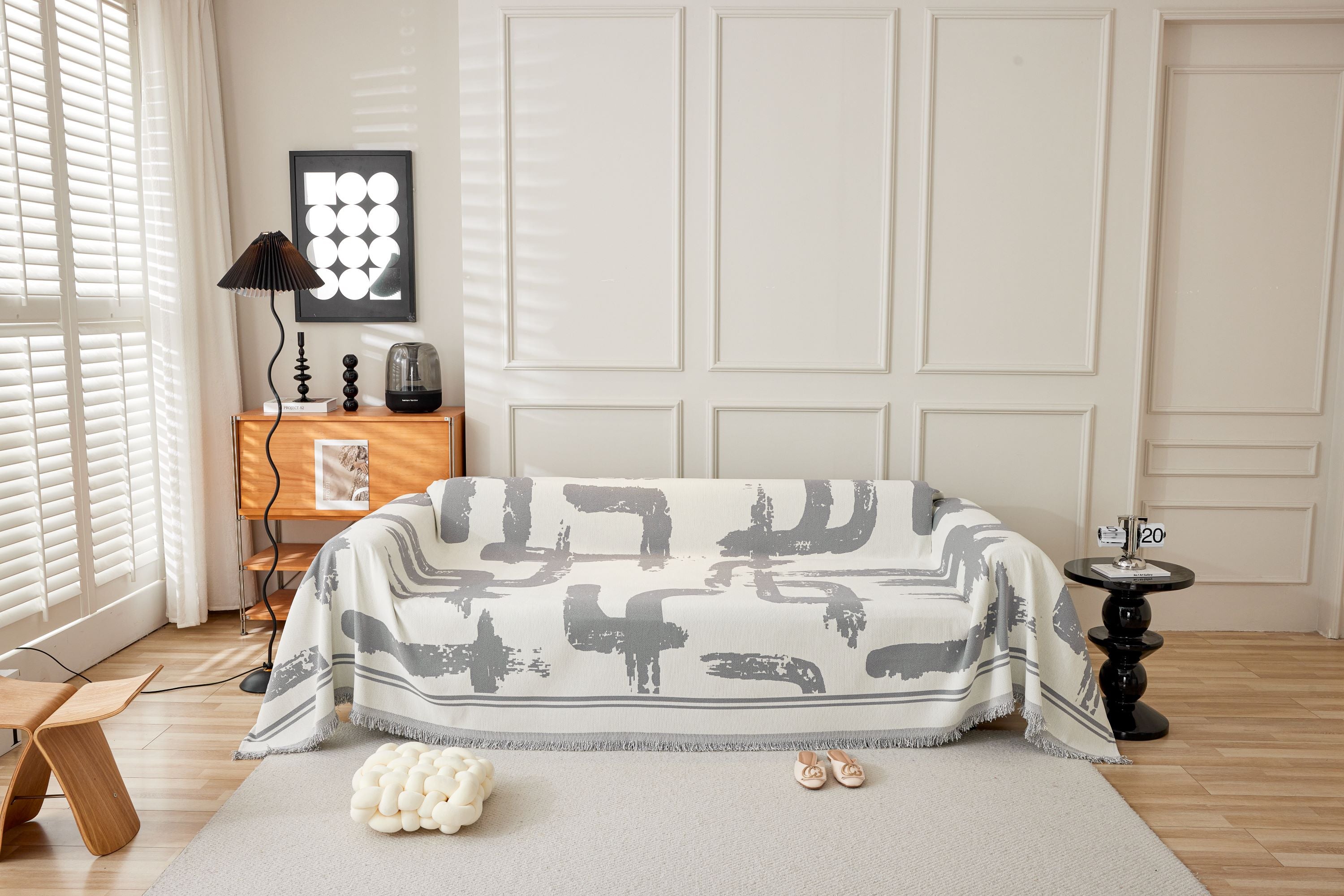 Sofa Throw - Skymoore - Grey