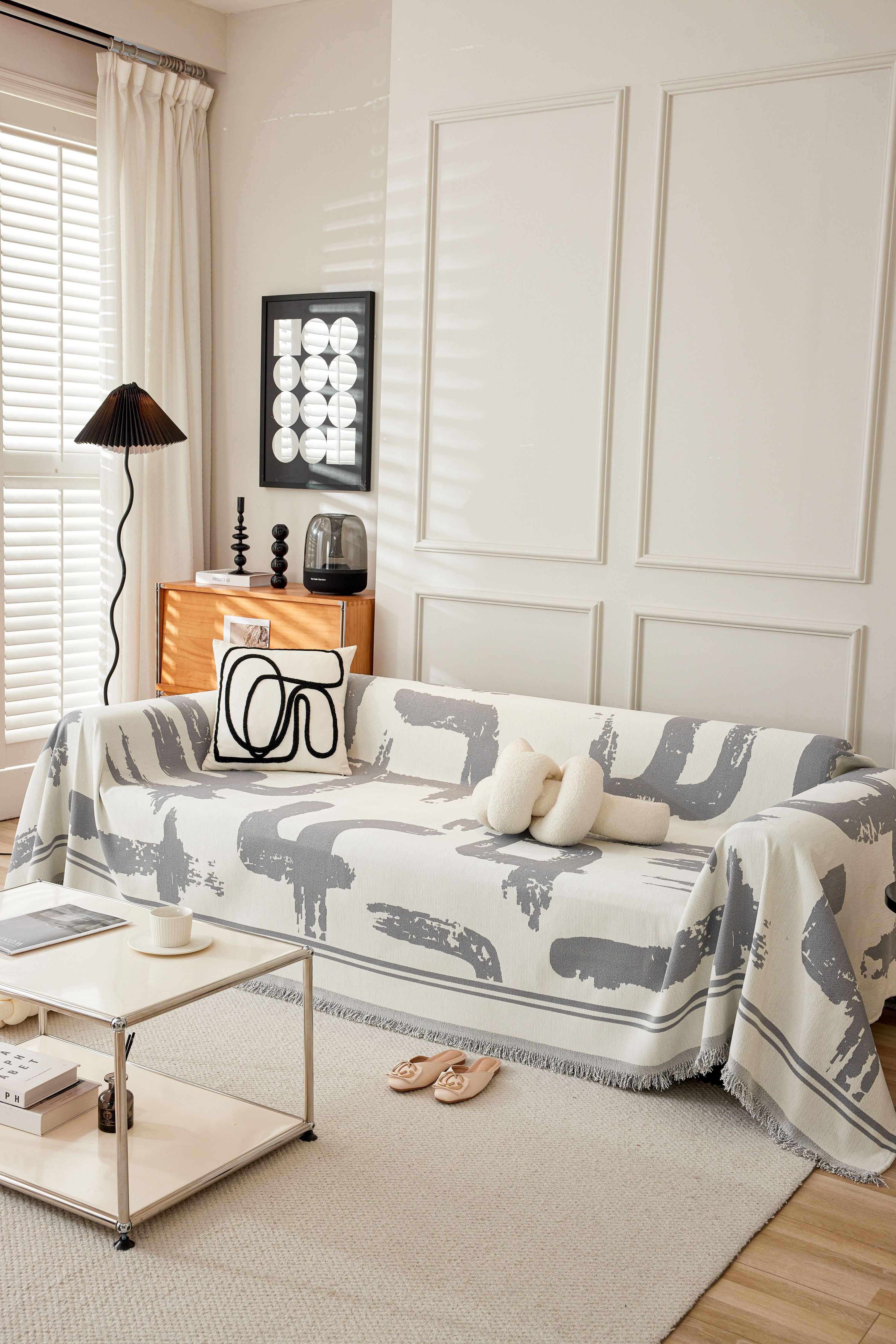 Sofa Throw - Skymoore - Grey
