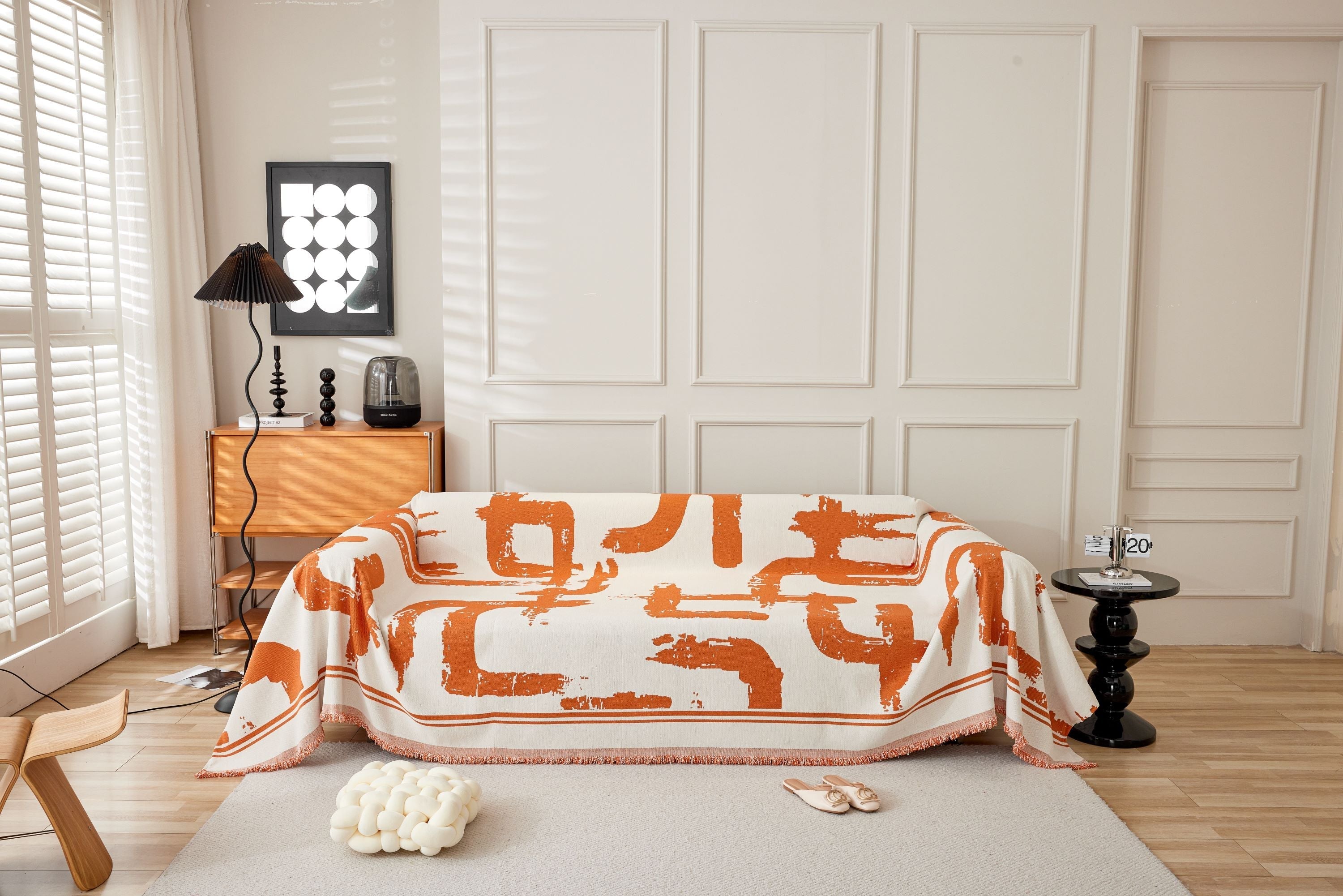 Sofa Throw - Skymoore - Orange