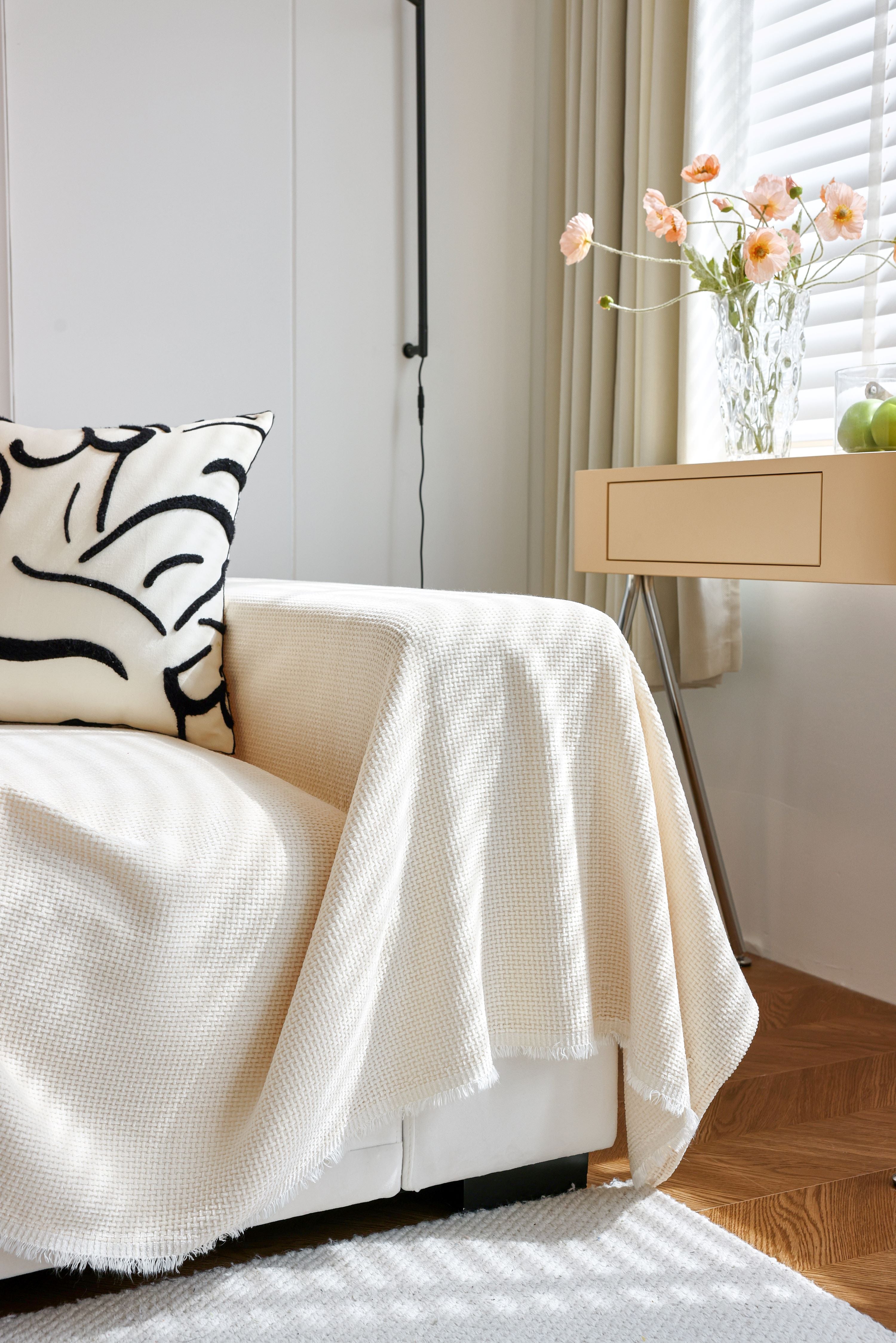 Sofa Throw - Coveri - Beige