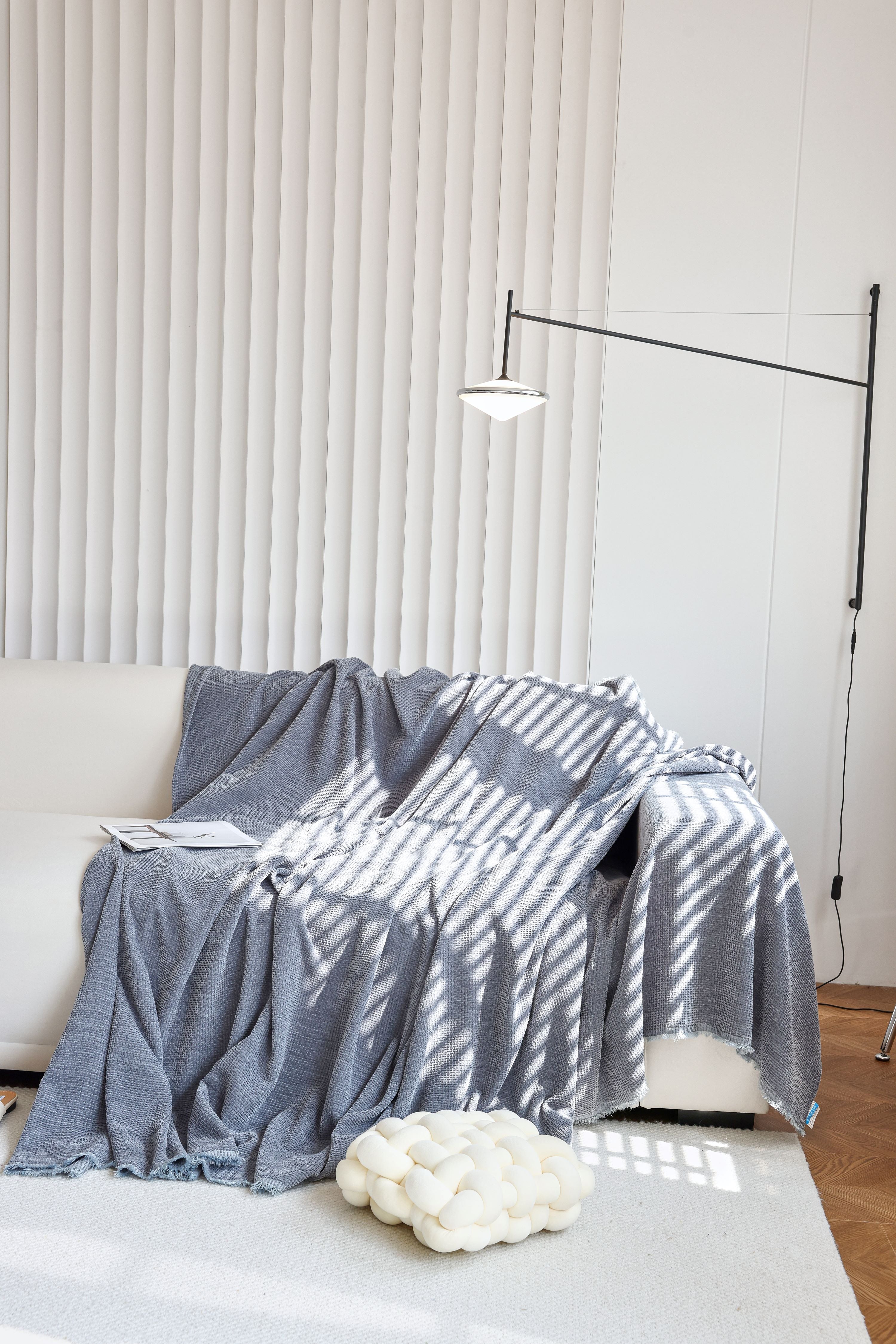 Sofa Throw - Coveri - Dark Gray