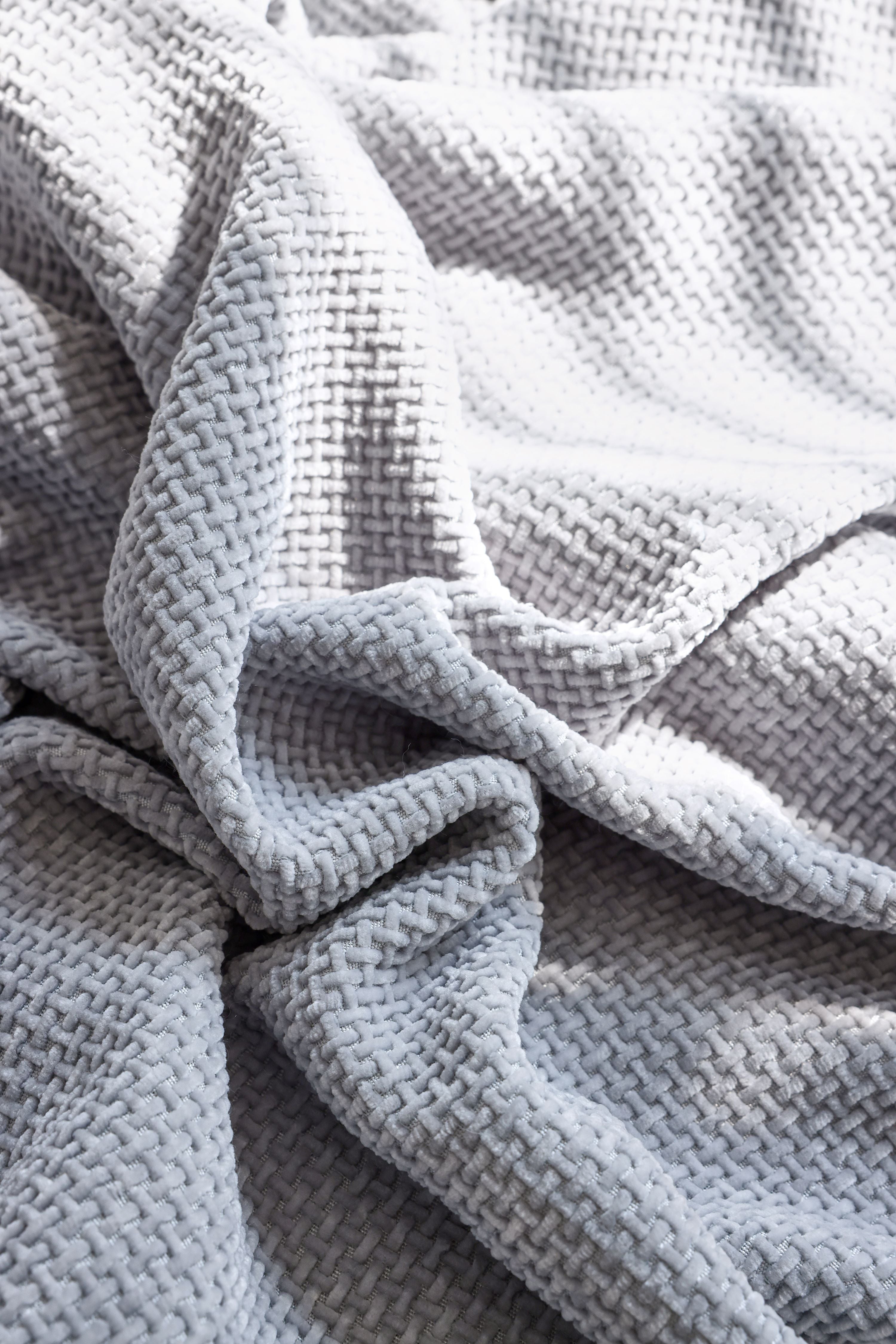 Sofa Throw - Coveri - Light Gray