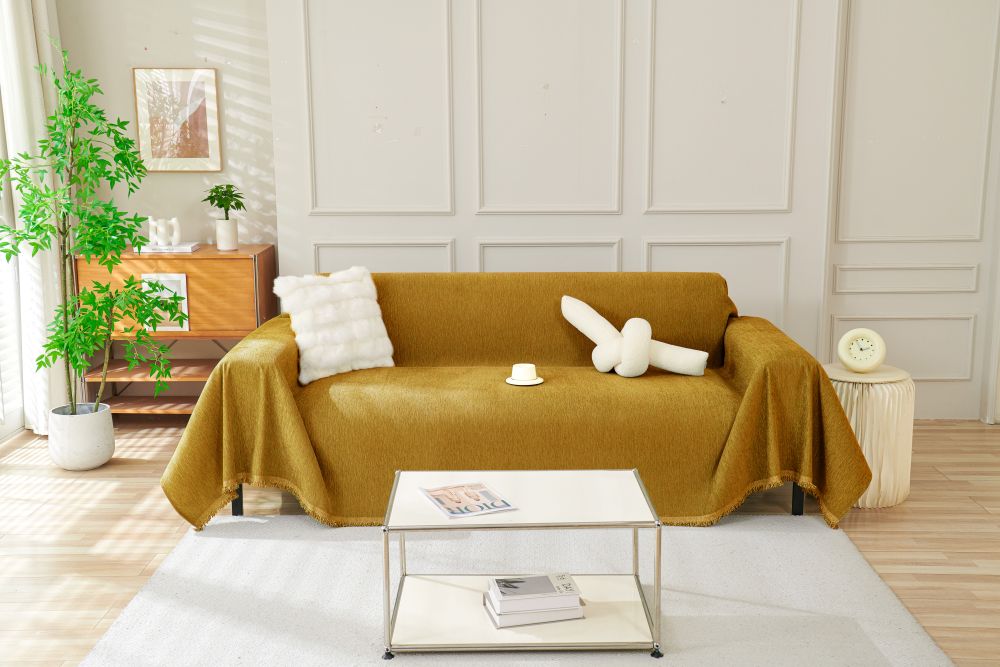 Sofa Throw - Elligate - Brown