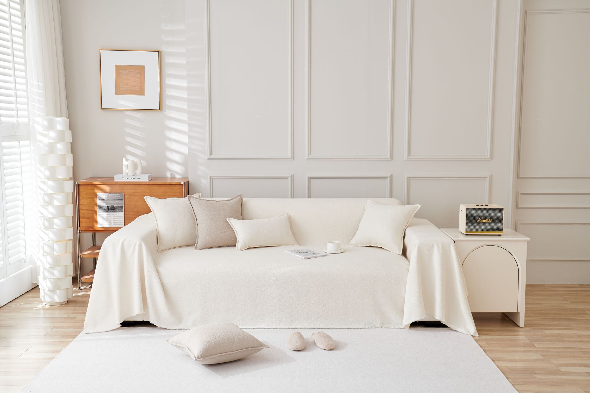 Sofa Throw - Mousoon - Off White