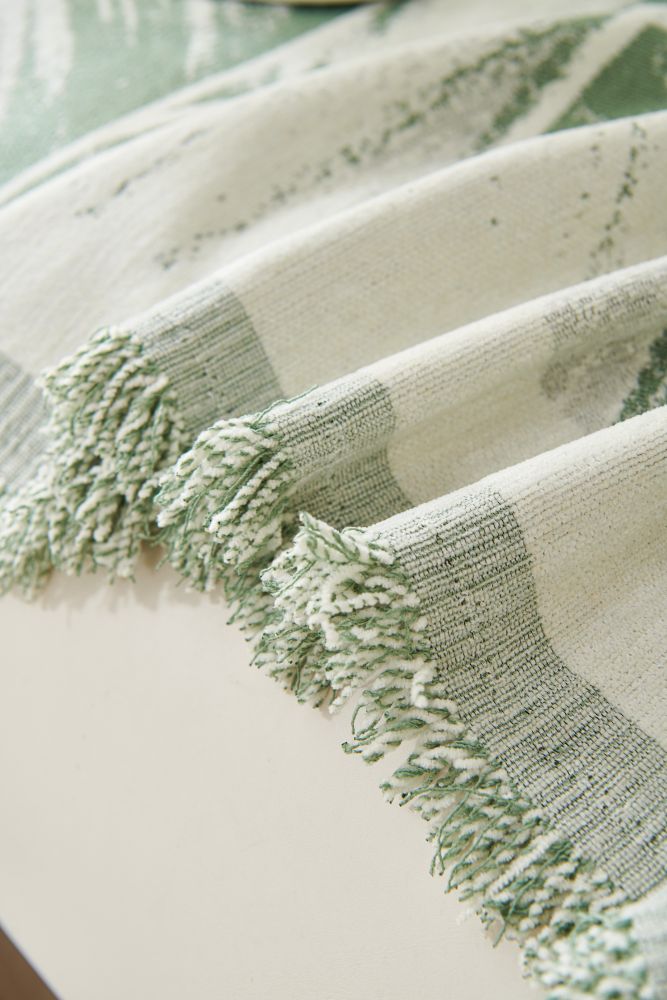 Sofa Throw - Yeluxe - Palm Sage