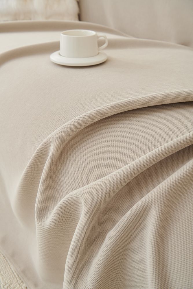 Sofa Throw - Norka - Moon Beige