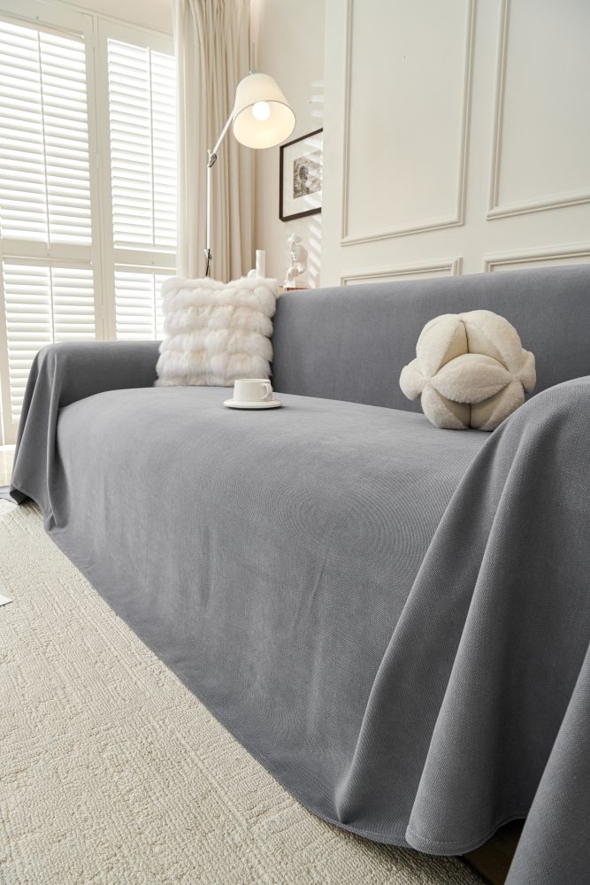 Sofa Throw - Norka - Shadow Grey