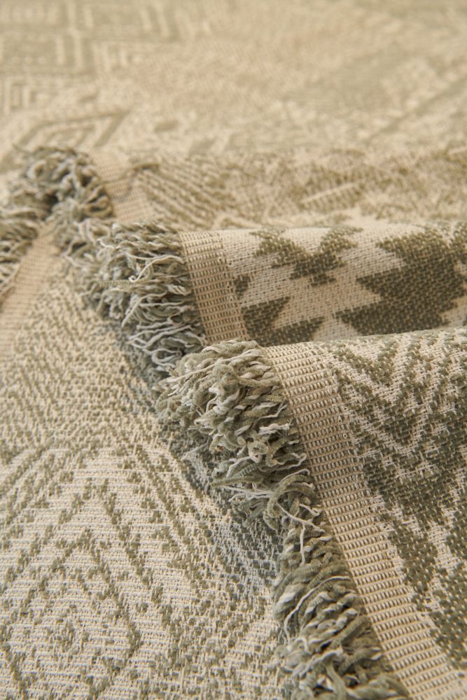 Sofa Throw - Melareve - Silver Grey