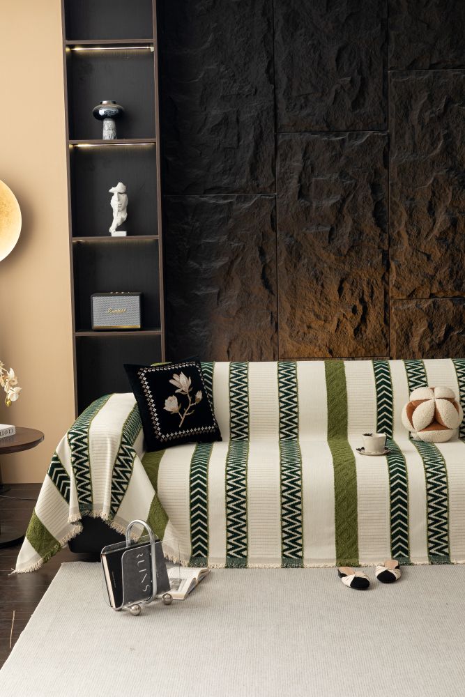 Sofa Throw - Klint - Moss Green