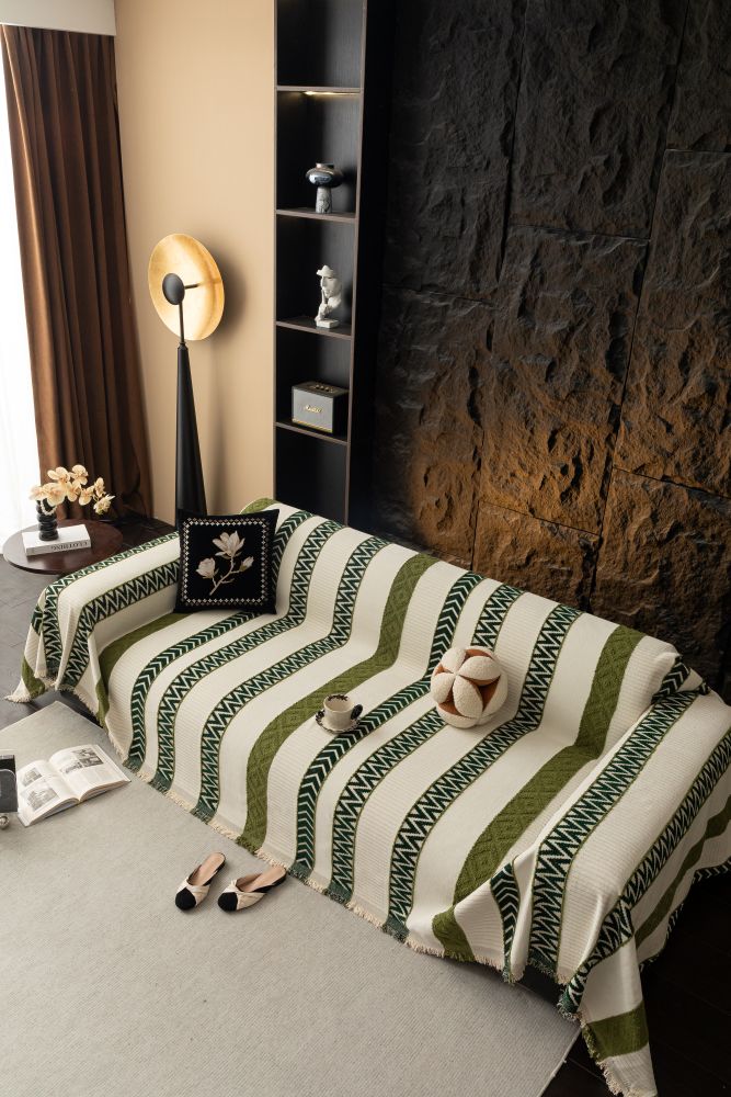 Sofa Throw - Klint - Moss Green