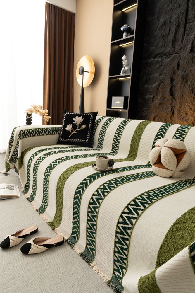 Sofa Throw - Klint - Moss Green