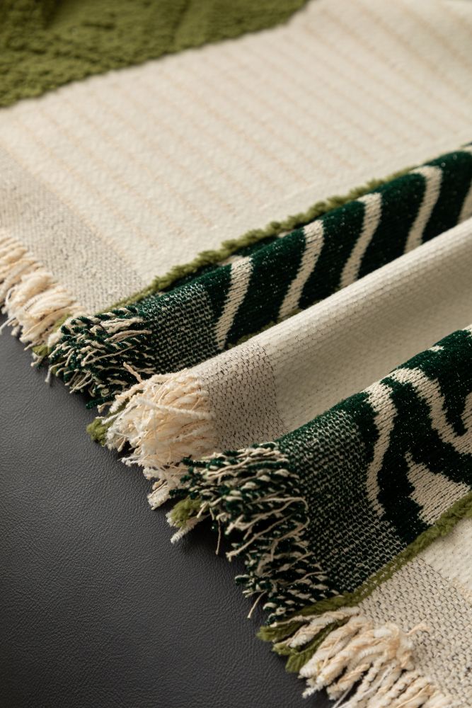 Sofa Throw - Klint - Moss Green