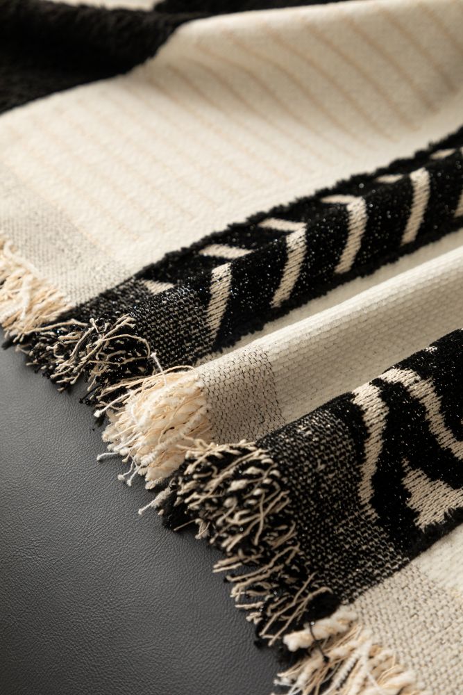 Sofa Throw - Klint - Jet Black
