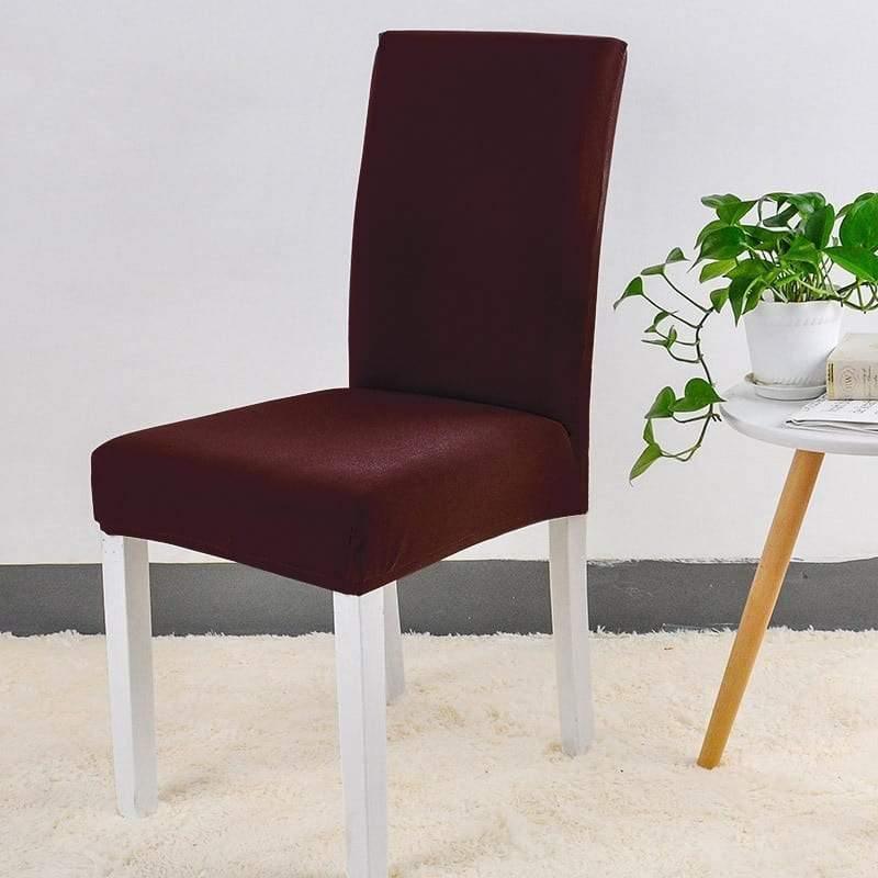 Chair Cover - Cocoa - Universel - The sofa cover crafter