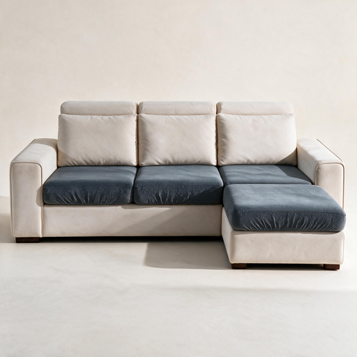 Waterproof Dark Grey fitted sofa cushion covers — Studio hero