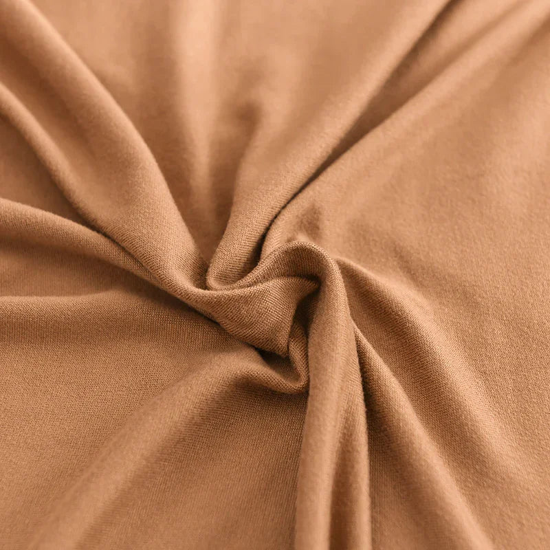 Sofa Bed Cover - Light Brown - Adaptable & Expandable - The sofa cover crafter
