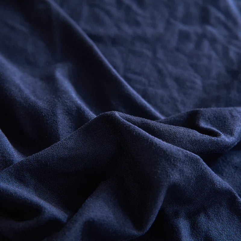 Sofa Bed Cover - Navy blue - Adaptable & Expandable - The sofa cover crafter