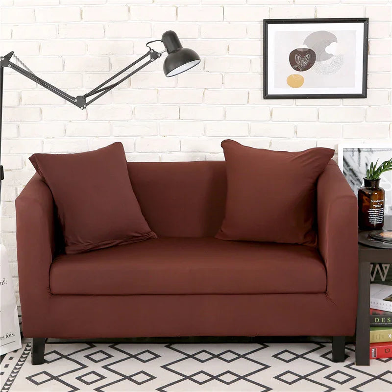 Sofa Cover - Choco caramel - Adaptable & Expandable - The sofa cover crafter
