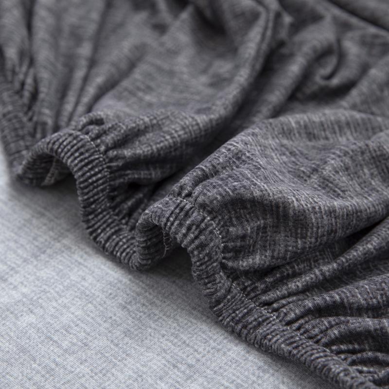 Sofa Cover - Cross pattern - Dark Grey - Adaptable & Expandable - The sofa cover crafter