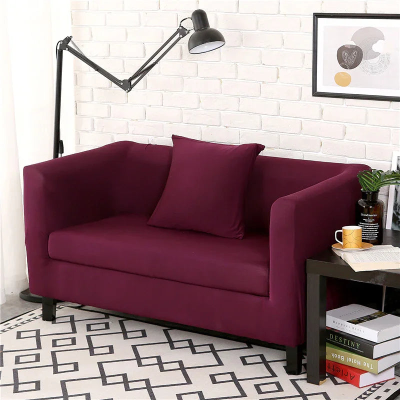 Sofa Cover - Purple Magenta - Adaptable & Expandable - The sofa cover crafter