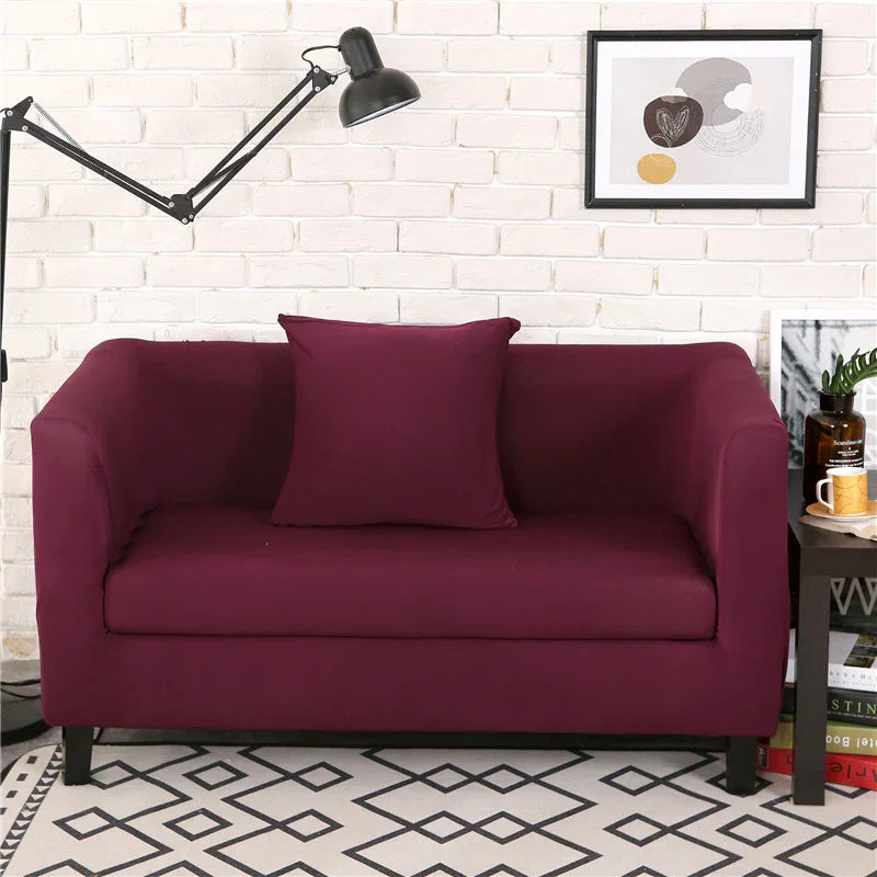 Sofa Cover - Purple Magenta - Adaptable & Expandable - The sofa cover crafter
