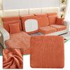 Sofa Cushion Cover - Snow Neil - Orange - The sofa cover crafter