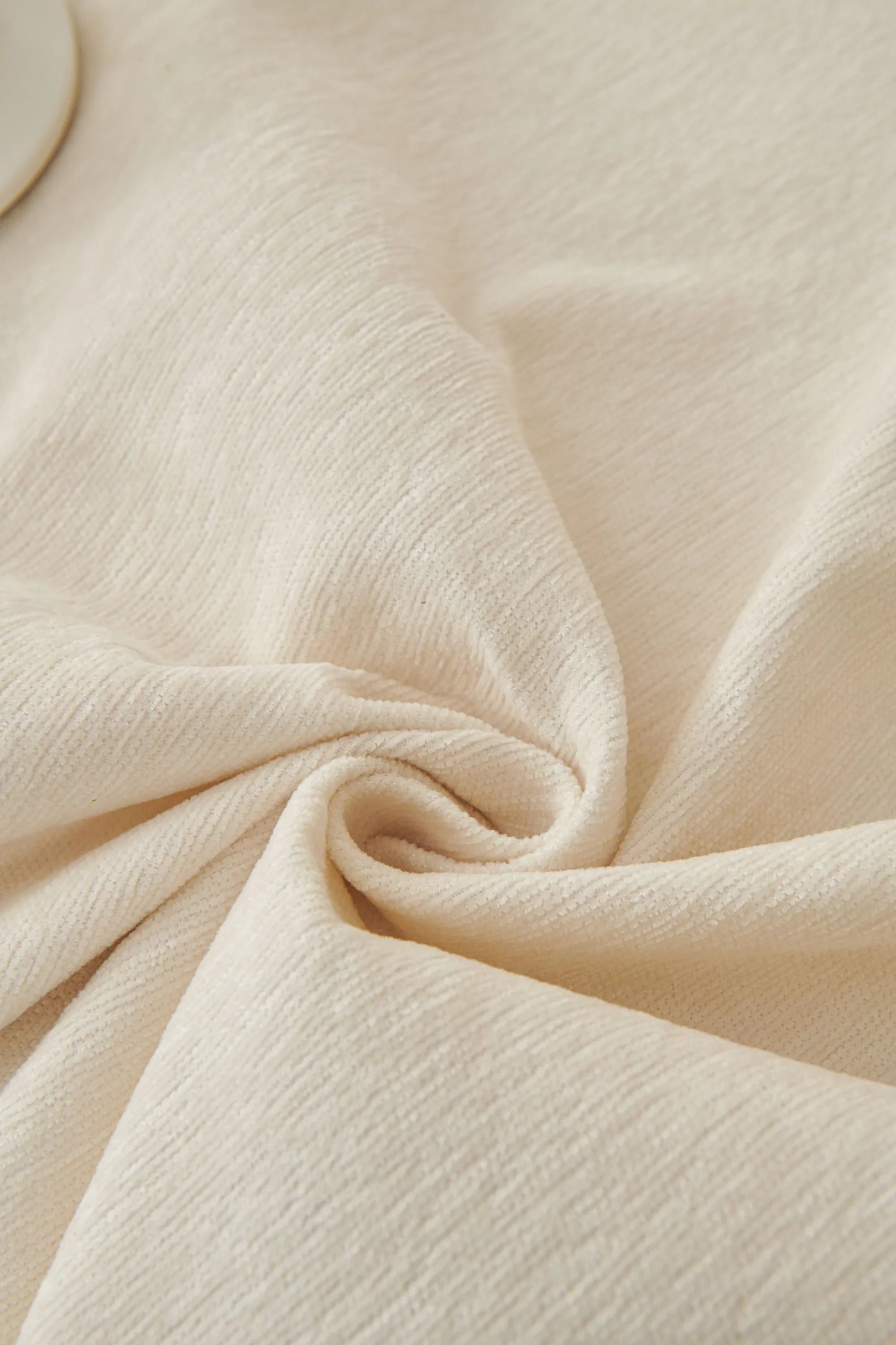 Sofa Throw - Elligate - Off white - The sofa cover crafter