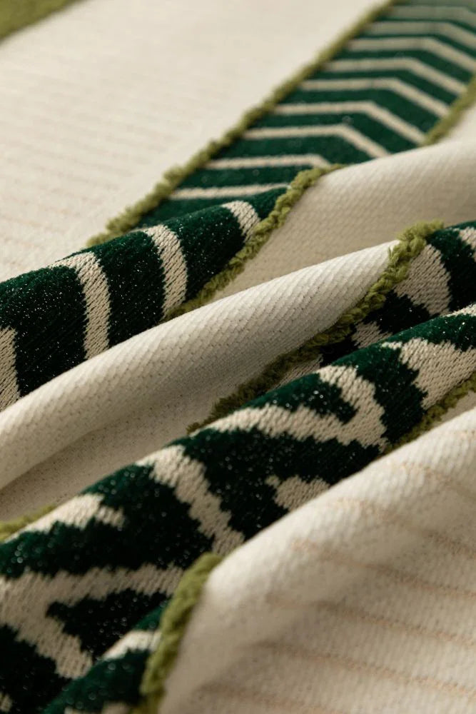 Sofa Throw - Klint - Moss Green - The sofa cover crafter