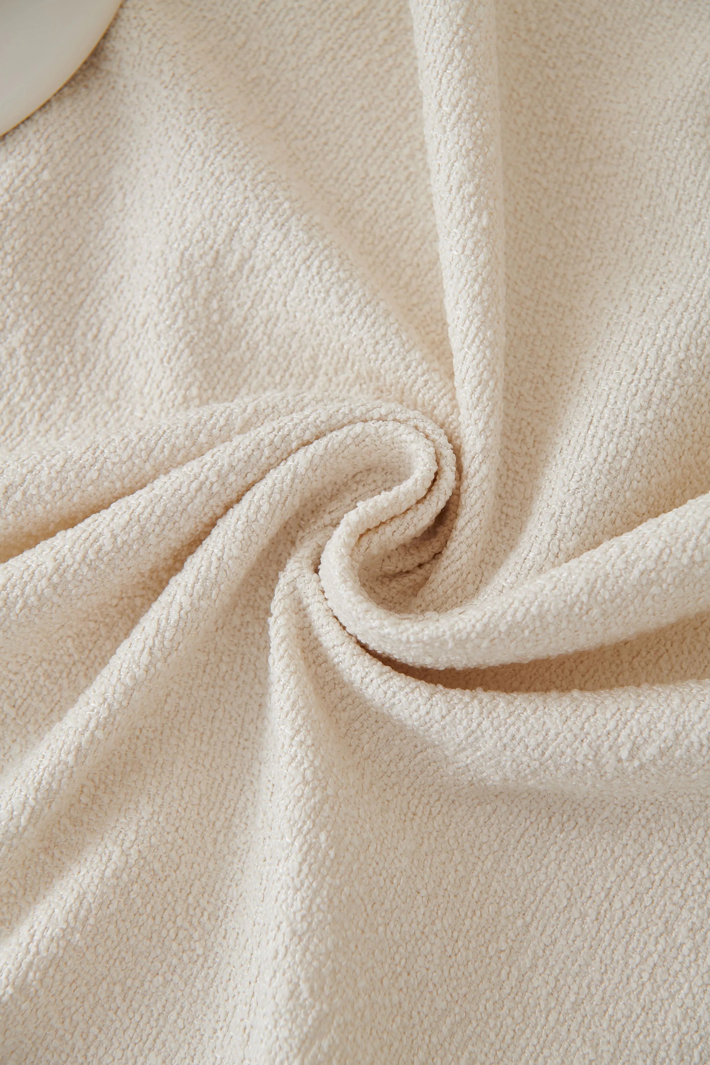 Sofa Throw - Mousoon - Off White - The sofa cover crafter