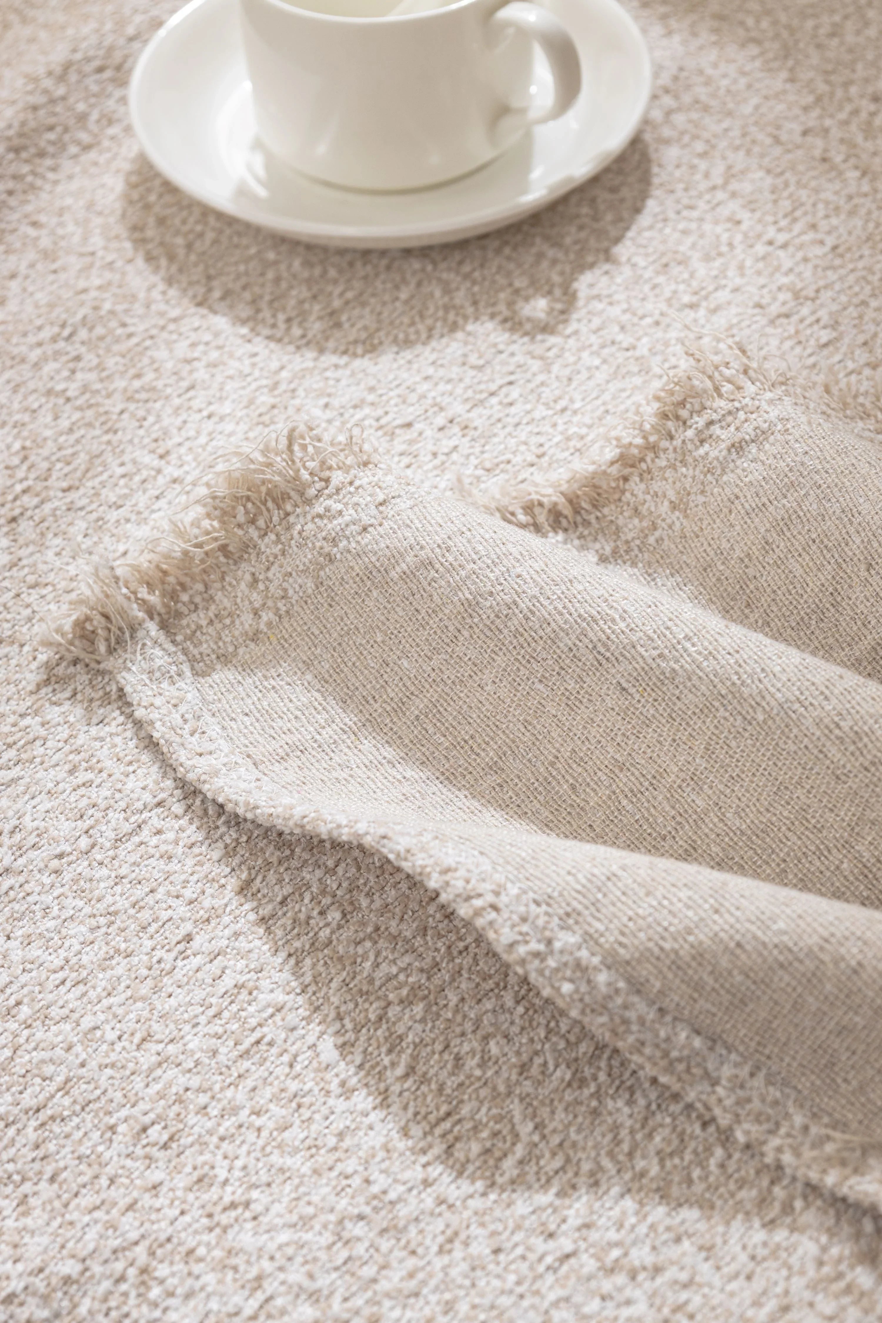 Sofa Throw - Pixlane - Milk Tea - The sofa cover crafter