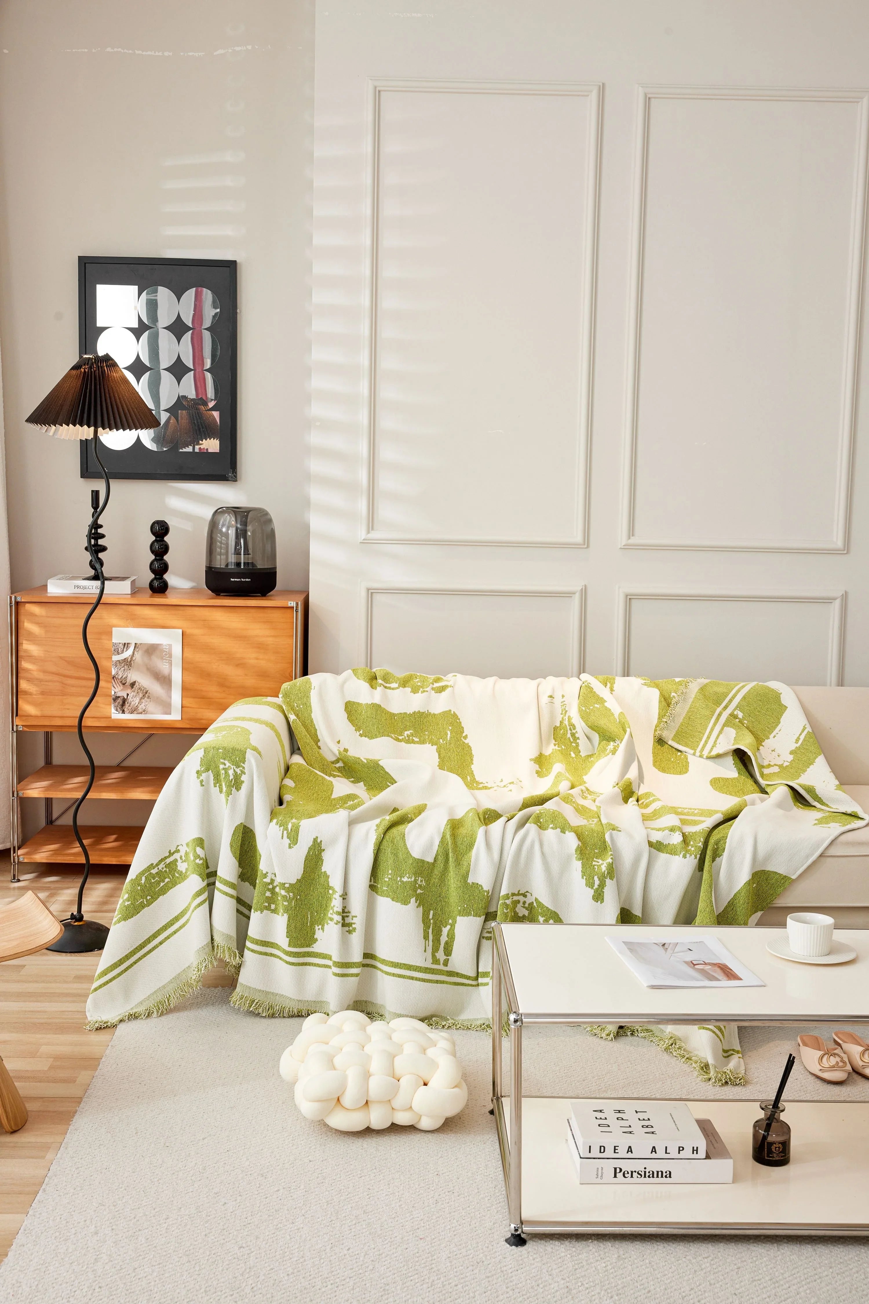 Sofa Throw - Skymoore - Green - The sofa cover crafter