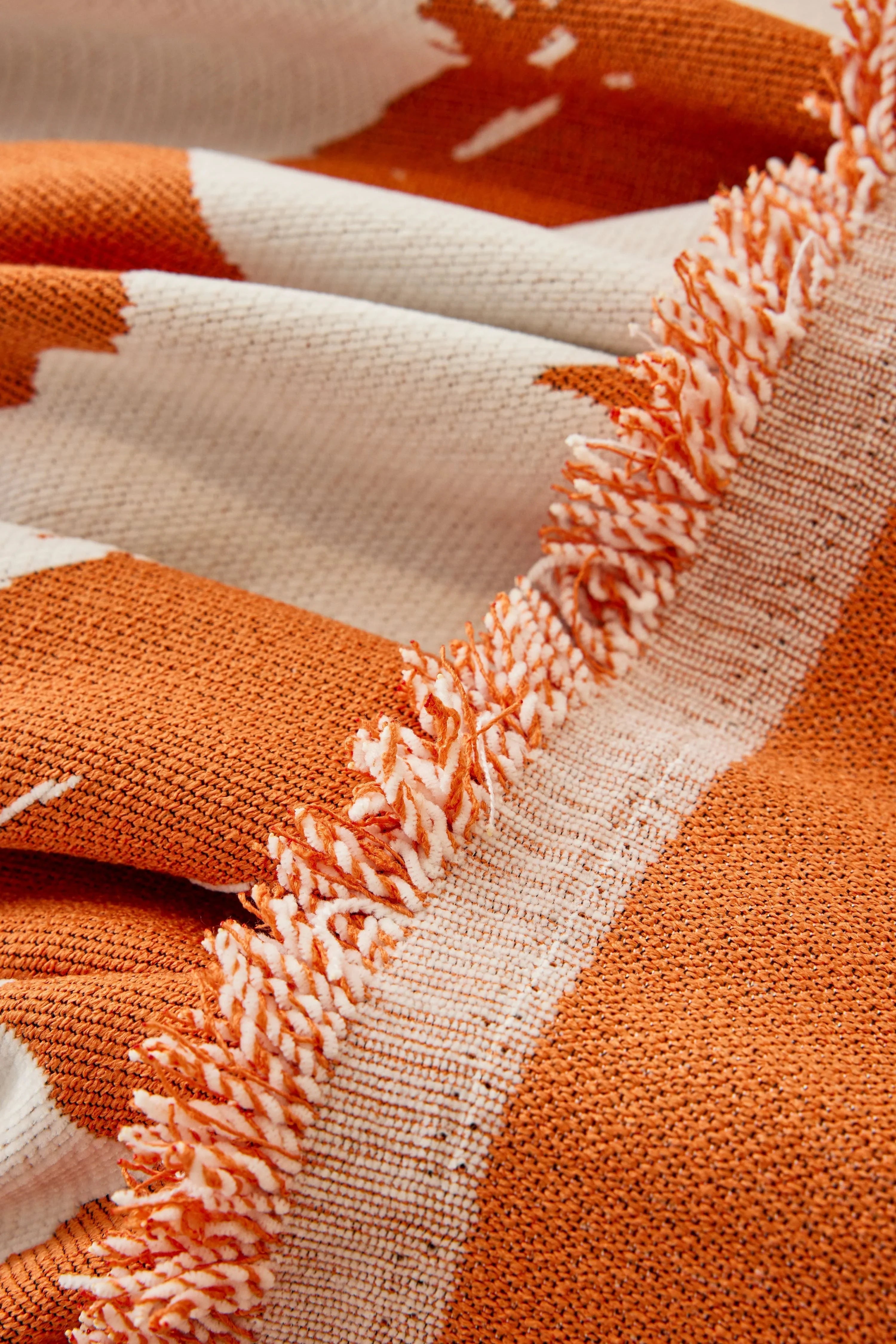 Sofa Throw - Skymoore - Orange - The sofa cover crafter