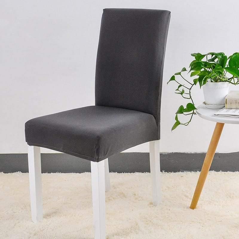 Chair Cover - Metal Grey - Universel - The sofa cover crafter