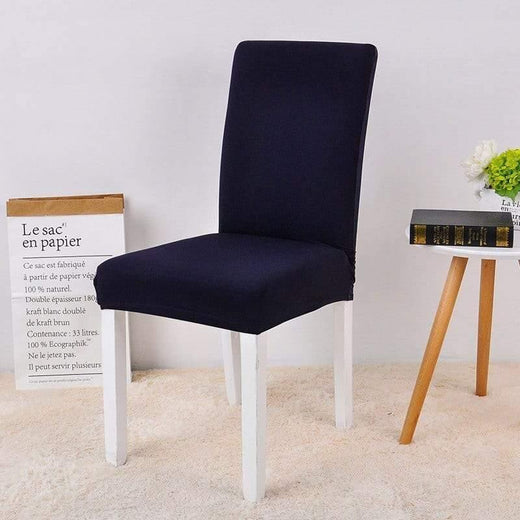 Chair Cover - Navy blue - Universel - The sofa cover crafter