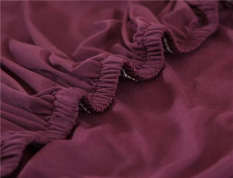 Corner Sofa Cover - Purple - Adaptable & Expandable - The sofa cover crafter