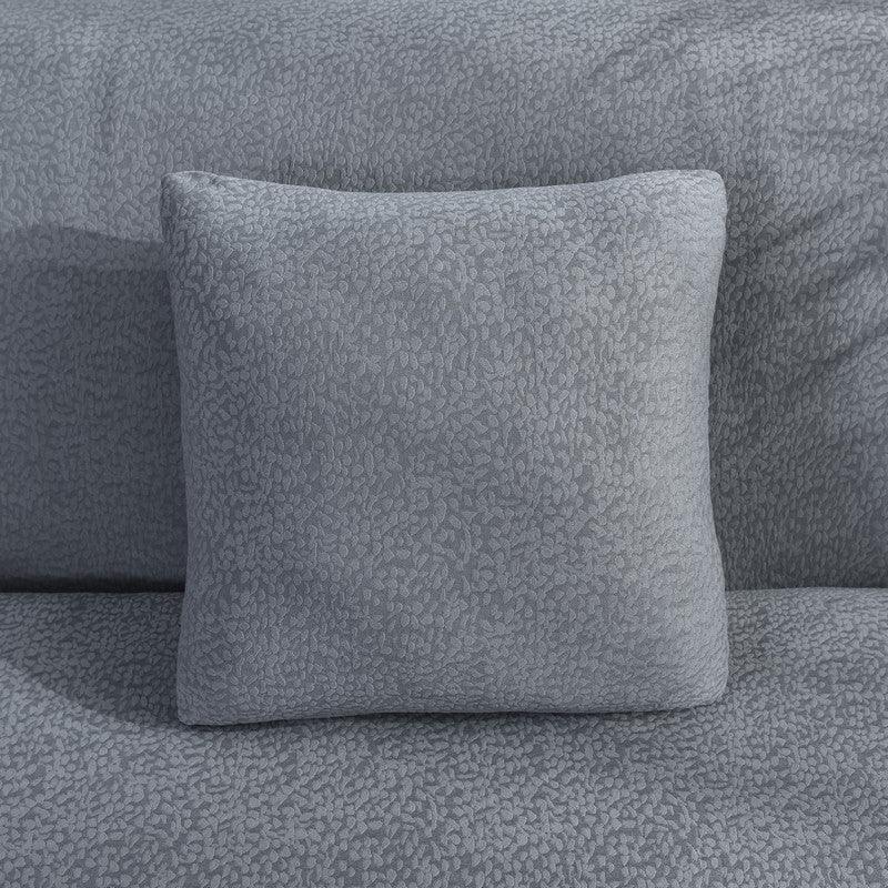 Pillow Cover - Bubble Gauze - Dark Grey - Waterproof - The sofa cover crafter