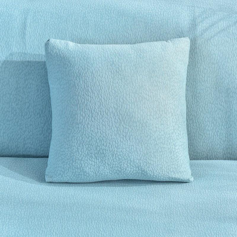 Pillow Cover - Bubble Gauze - Sky Blue - Waterproof - The sofa cover crafter