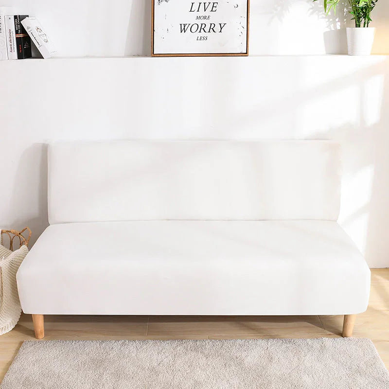 Sofa Bed Cover- Natural white - Adaptable & Expandable - The sofa cover crafter
