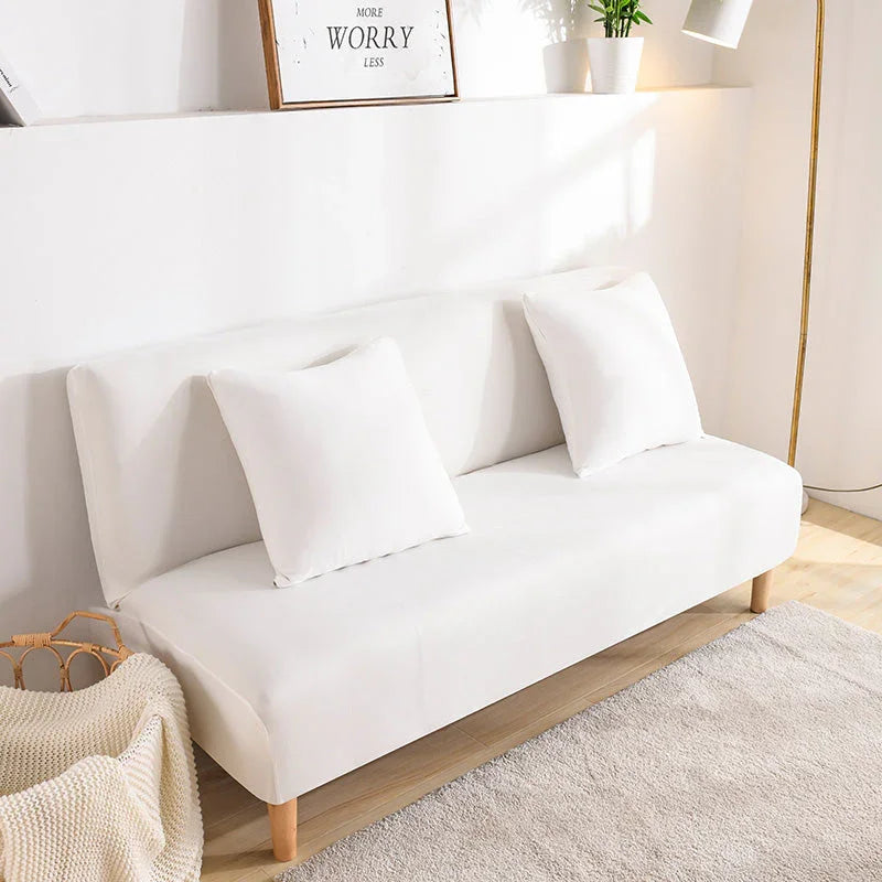 Sofa Bed Cover- Natural white - Adaptable & Expandable - The sofa cover crafter