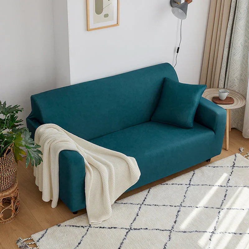 Sofa Cover- Alpine Green - Adaptable & Expandable - The sofa cover crafter