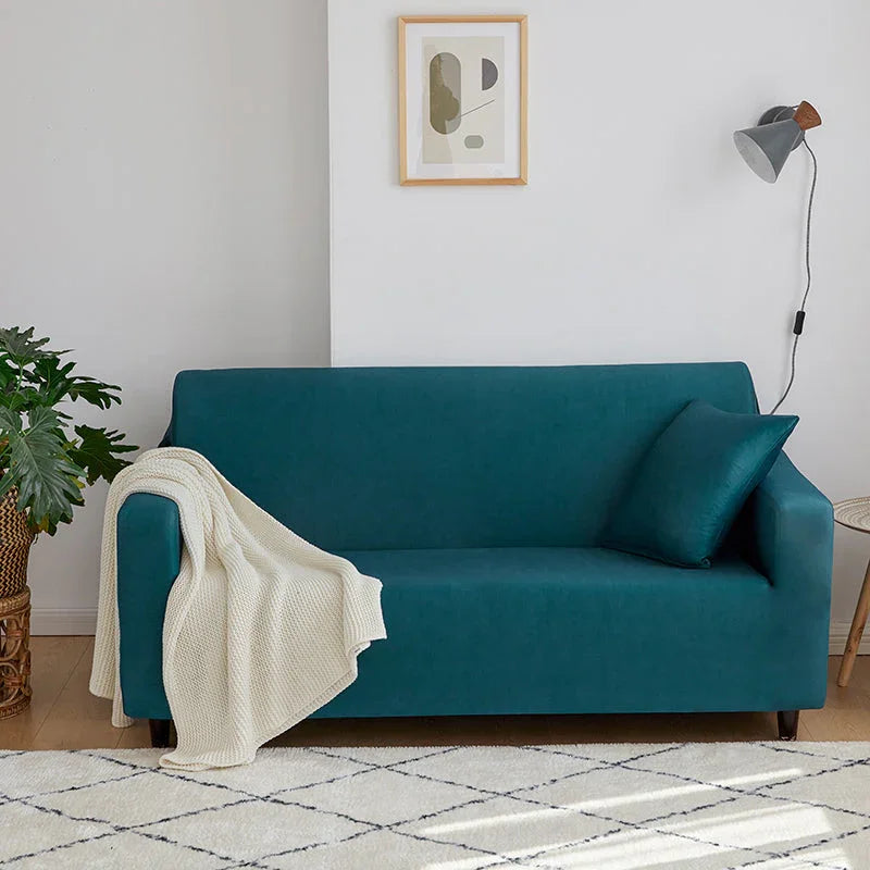 Sofa Cover- Alpine Green - Adaptable & Expandable - The sofa cover crafter