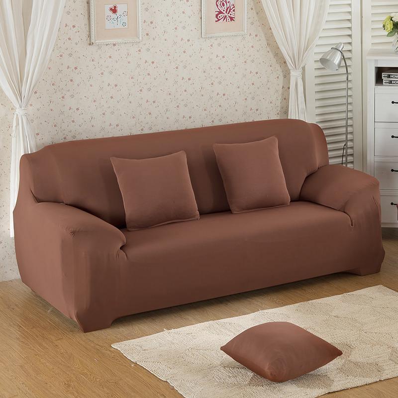 Sofa Cover - Auburn Brown - Adaptable & Expandable - The sofa cover crafter